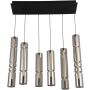 Aviano Lighting CILINDRO 6223-0610 Závěsná lampa 6x9w/led 3000k 6300lm