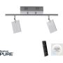 Paul Neuhaus PURE-MIRA 6354-95 Bodové světlo 2x15W/LED 2700-5000k 1700lm ip20