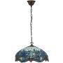 Endon DRAGONFLY BLUE 64080 Závěsná lampa 3x60W/E27 IP20