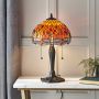 Endon DRAGONFLY FLAME 64092 Stolní lampa 2x60W/E27 IP20