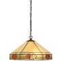 Endon NEVADA 64285 Závěsná lampa 1x60W/E27 IP20