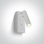 One Light Reading Spots 65746/W/W kinkiet 1x3W/LED 150lm 3000K IP20