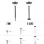 Prezent AKRA 65291 Solární lampa 10w/led 3000k 300lm ip65