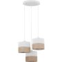 TK Lighting LINOBIANCO 6575 Závěsná lampa 3x15W/E27