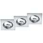 Trio JURA 650000306 Zasouvací osvětlení 3x15w/gu10 ip20