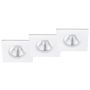 Trio ZAGROS 650610331 Zasouvací osvětlení 3x5.5w/led 3000k 345lm ip65