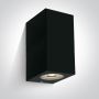 One Light Outdoor Cube 67142K/B kinkiet 2x6W/GU10 IP65