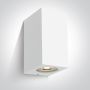 One Light Outdoor Cube 67142K/W kinkiet 2x6W/GU10 IP65