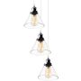 Altavola Design NEW YORK LOFT LA034/CO3_chrom Závěsná lampa 3x40W/E27 IP20