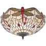 Endon DRAGONFLY BEIGE 70723 Stropní lampa 2x60W/E27 IP20