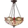 Endon DRAGONFLY BEIGE 70759 Závěsná lampa 3x60W/E27 IP20