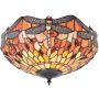 Endon DRAGONFLY FLAME 70721 Stropní lampa 2x60W/E27 IP20