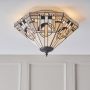 Endon METROPOLITAN 70779 Stropní lampa 2x60W/E27 IP20