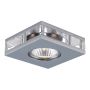 Prezent ELEGANT GLASS FIX 71001 Dekorativní vestavěný reflektor 1x50W/GU10 IP20
