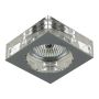 Prezent ELEGANT GLASS FIX 71008 Dekorativní vestavěný reflektor 1x50W/GU10 IP20