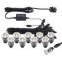 Endon IKONPRO CCT 73347 Vjezdová lampa 10x0,75W/LED 3000K/4000K 120LM IP67