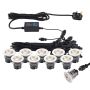 Endon IKONPRO CCT 73348 Vjezdová lampa 10x0,75W/LED 3000K/4000K 280LM IP67