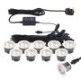 Endon IKONPRO CCT 73349 Vjezdová lampa 10x0,75W/LED 3000K/4000K 410LM IP67