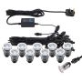 Endon IKONPRO CCT 76615 Vjezdová lampa 10x0,75W/LED 6500K/20000 120LM IP67