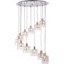 Endon VERINA 76518 Závěsná lampa 12x28W/G9 IP20