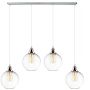 Altavola Design NEW YORK LOFT LA035/CL4_chrom Závěsná lampa 4x40W/E27 IP20