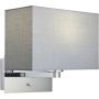 Endon ISSAC RECTANGULAR 78069 Nástěnná lampa 60W E27 IP20