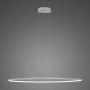 Altavola Design Ledowe okręgi LA073/P_120_in_3k_silver Závěsná lampa 1x45W/LED 3000K 2700lm IP44