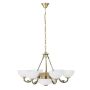 Eglo SAVOY 82749 Lustr 6xE14/40W + 2xE27/60W