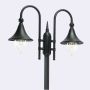 Norlys FIRENZE 820B Pouliční lampa 2x9W/E27 IP54