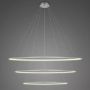 Altavola Design Ledowe okręgi LA075/P_120_in_3k_silver Závěsná lampa 3x163W/LED 3000K 9780lm IP44
