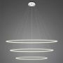 Altavola Design Ledowe okręgi LA075/P_120_in_3k_white Závěsná lampa 3x163W/LED 3000K 9780lm IP44