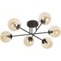 Emibig BRENDI 833/6B Stropní lampa 6x3W/E14/T26 IP20