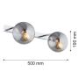 Argon SATELITE 841 Nástěnná lampa 2x15W/E27 IP44