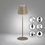 Fischer&Honsel Cosenza 850353 Stolní lampa 2x2W/LED RGBW 270lm IP44
