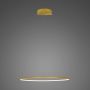 Altavola Design Ledowe okręgi LA073/P_40_in_4k_gold Závěsná lampa 1x15W/LED 4000K 1000lm IP44