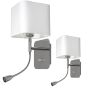 Milagro NAPOLI ML63600 Nástěnná lampa 1xE27+ 1W LED 4000K 90LM IP20