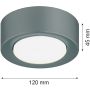 Argon ELORA 8917 Stropní lampa 1x12W/GX53 ip20