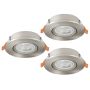 Eglo BARRANCO 902268 Zasouvací osvětlení 3x4.5W/LED 2700K, 4000K, 6500K 3X450lm ip20