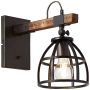 Brilliant MATRIX WOOD 99137/46 Nástěnná lampa 1x38W/E27 IP20
