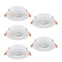 Eglo BARRANCO 902263 Zasouvací osvětlení 5x4.5W/LED 2700K, 4000K, 6500K 5X450lm ip20