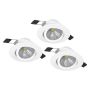 Eglo SALICETO 900745 Zasouvací osvětlení 3x6W/LED 2700K 1350lm IP20