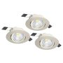 Eglo SALICETO 900746 Zasouvací osvětlení 3x6W/LED 2700K 1350lm IP20