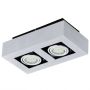 Eglo LOKE 1 LED 91353 Nástěnné osvětlení 2x3W/GU10