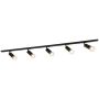 Italux MARVI TR DOLORES 922503-5-BL-SET Kolejový reflektor 5x40W/E27 IP20