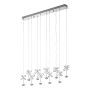 Eglo PIANOPOLI 93663 Závěsná lampa 10x2.5W/LED 3000K 2700LM IP20