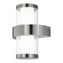 Eglo BEVERLY 94799 Nástěnná lampa 2x2x3,7W/LED 560LM IP44