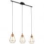 Eglo TARBES 94195 Závěsná lampa 3x60W/E27