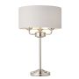 Endon HIGHCLERE 94391 Stolní lampa 3x18W/E14 IP20