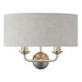 Endon HIGHCLERE 94403 Nástěnná lampa 2x40W/E14 IP20