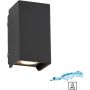 Paul Neuhaus BLOCK 9442-13 Nástěnná lampa 2x6,5W/LED 3000k 490lm ip54